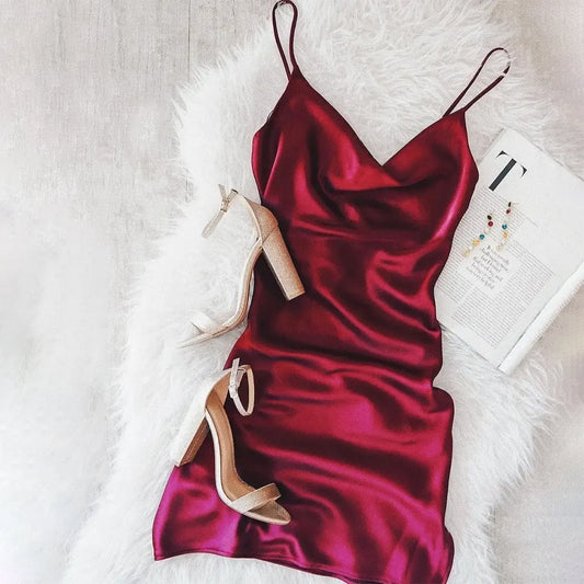 Dream Destination Wine Red Dress