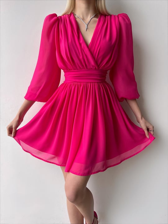 Classic chick chiffon dress