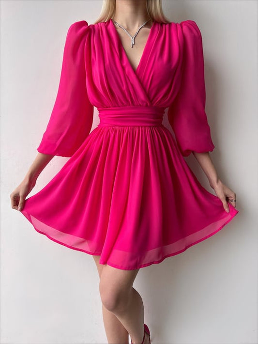 Classic chick chiffon dress