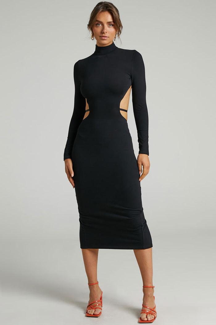 Dusky Midi Dress