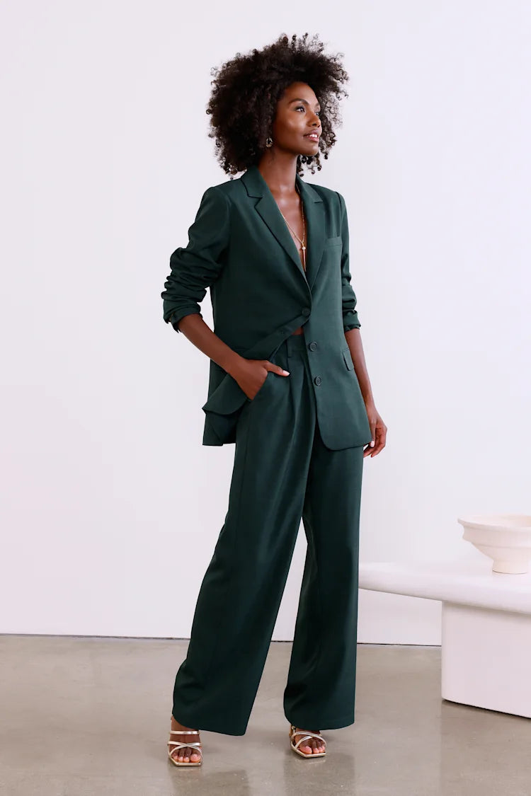 Pure Elegance Ensemble (blazzer & wide pants)